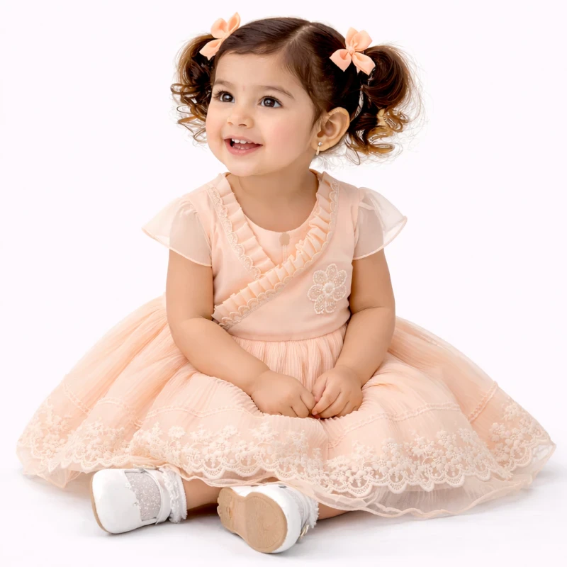 peach dress for party A-line Organza Beaded Spaghetti Straps Long Evening Prom Dresses  MarryLover allowing memories to be cherished for years to come Tea Party Perfection Ruffle Dress