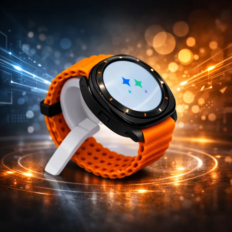 Samsang Galaxi smart watch nigh 3