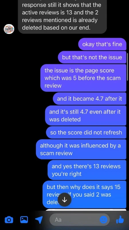 Customer review