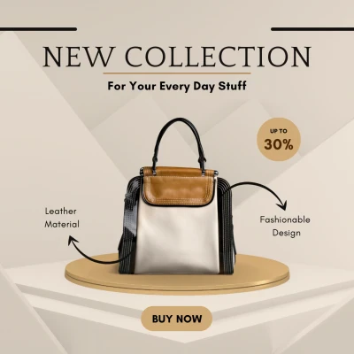 Classic Leather Handbag