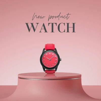 Elegant Leather Strap Women’s Watch