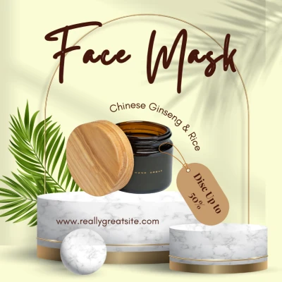 Facial Exfoliating Scrub for women