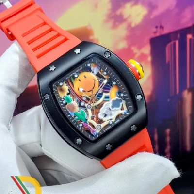 Rechard mili plastic belt watches