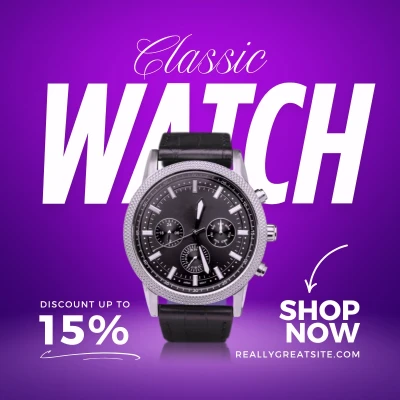 Classic watch for mens