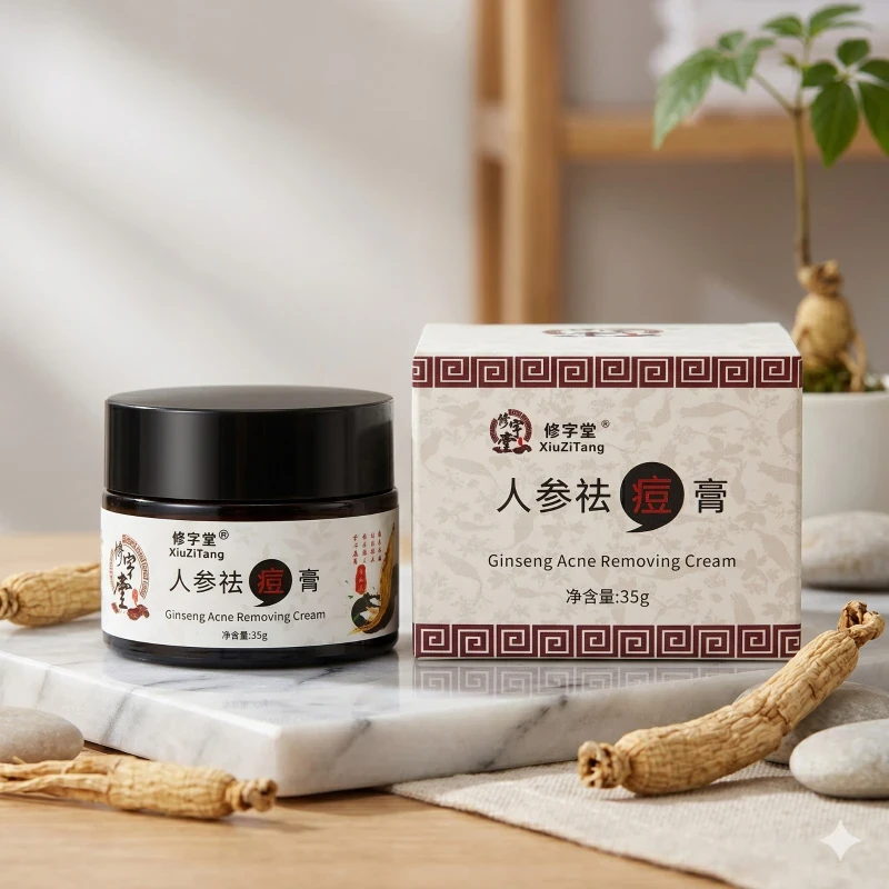 XiuZiTang (修字堂) Ginseng Acne Removing Cream