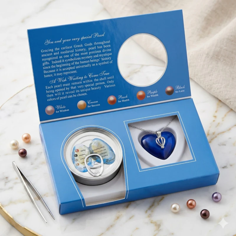 "Wish Pearl" jewelry gift