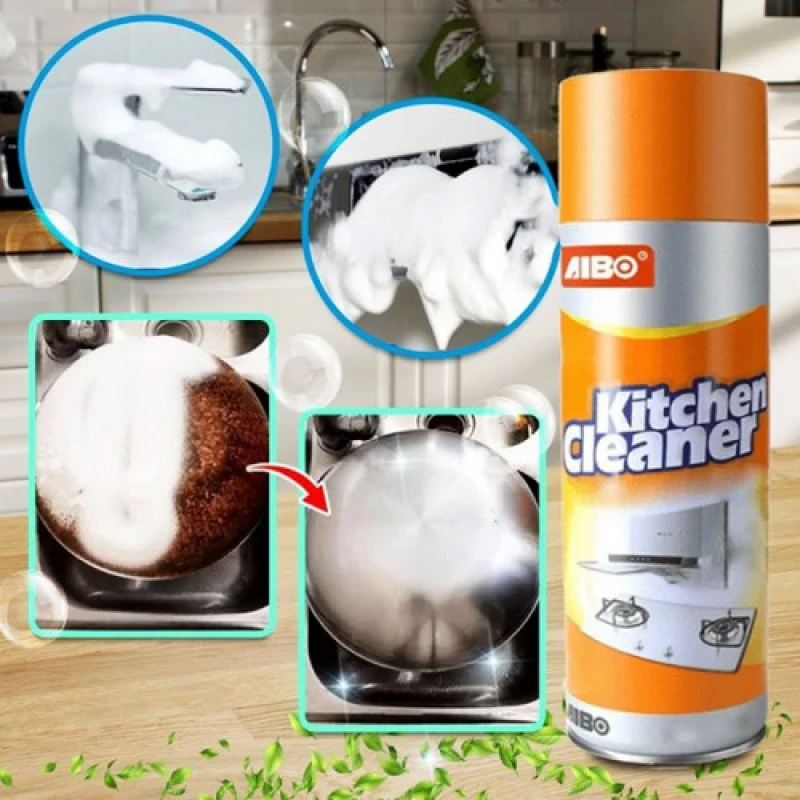 Kitchen Cleaner Spray  2 pcs – তেল, ময়লা ও দাগ পরিষ্কারের শক্তিশালী সমাধান
